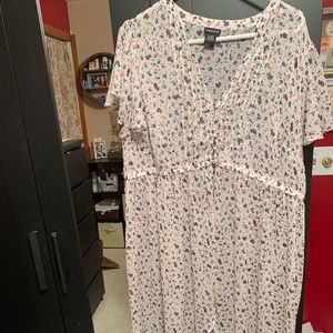 Floral Blouse Overlay